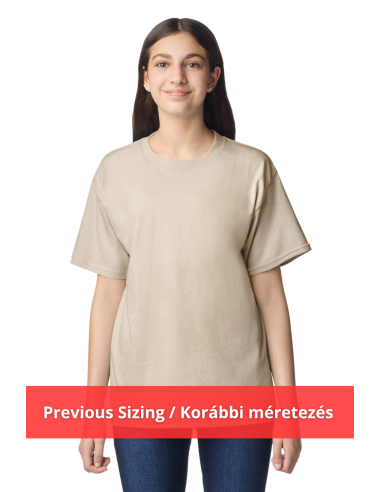 GIL-3000B-EX-LIGHT COTTON YOUTH T-SHIRT